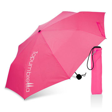 Super mini 5 folding custom pocket umbrella